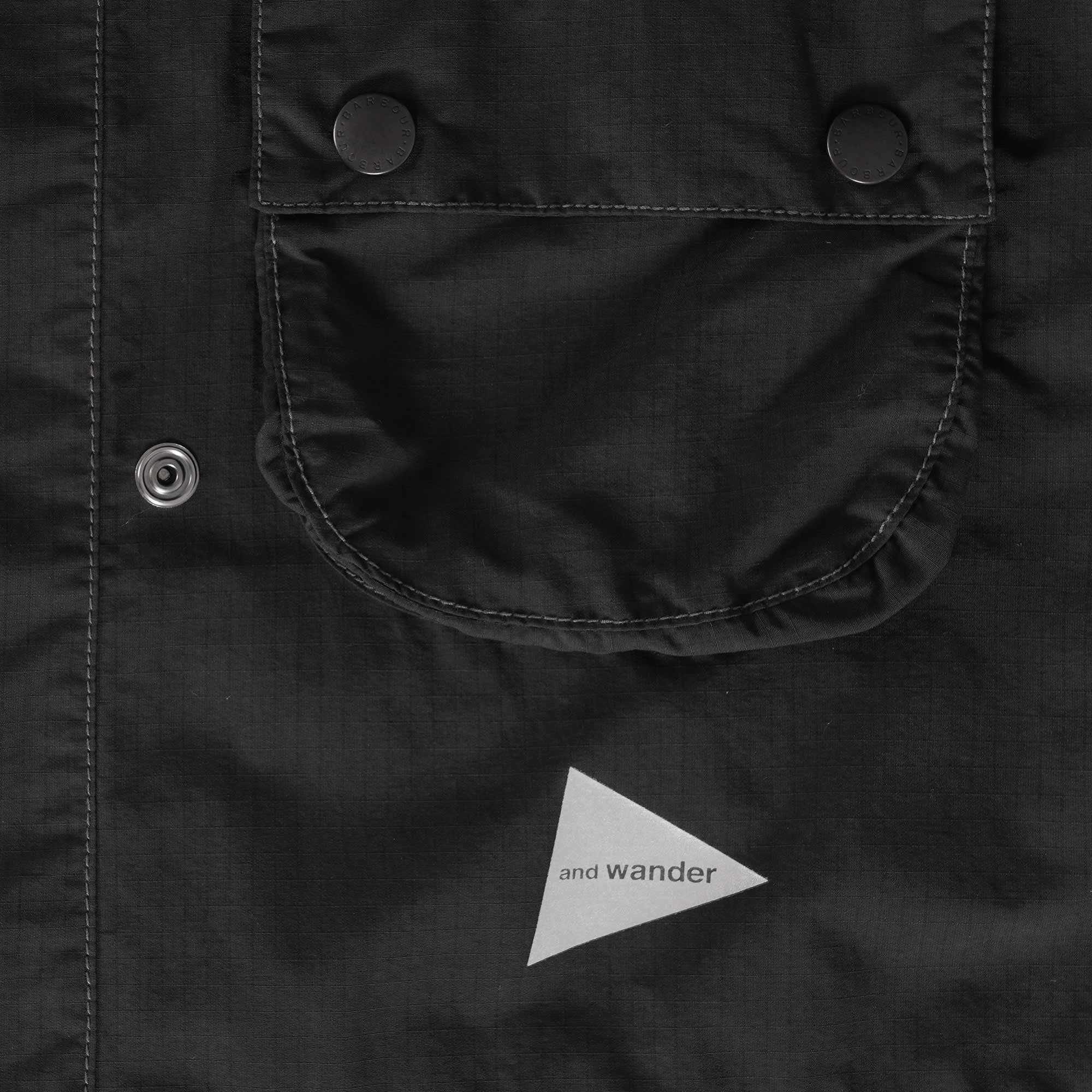 Barbour x And Wander Pivot Casual Jacket - Black