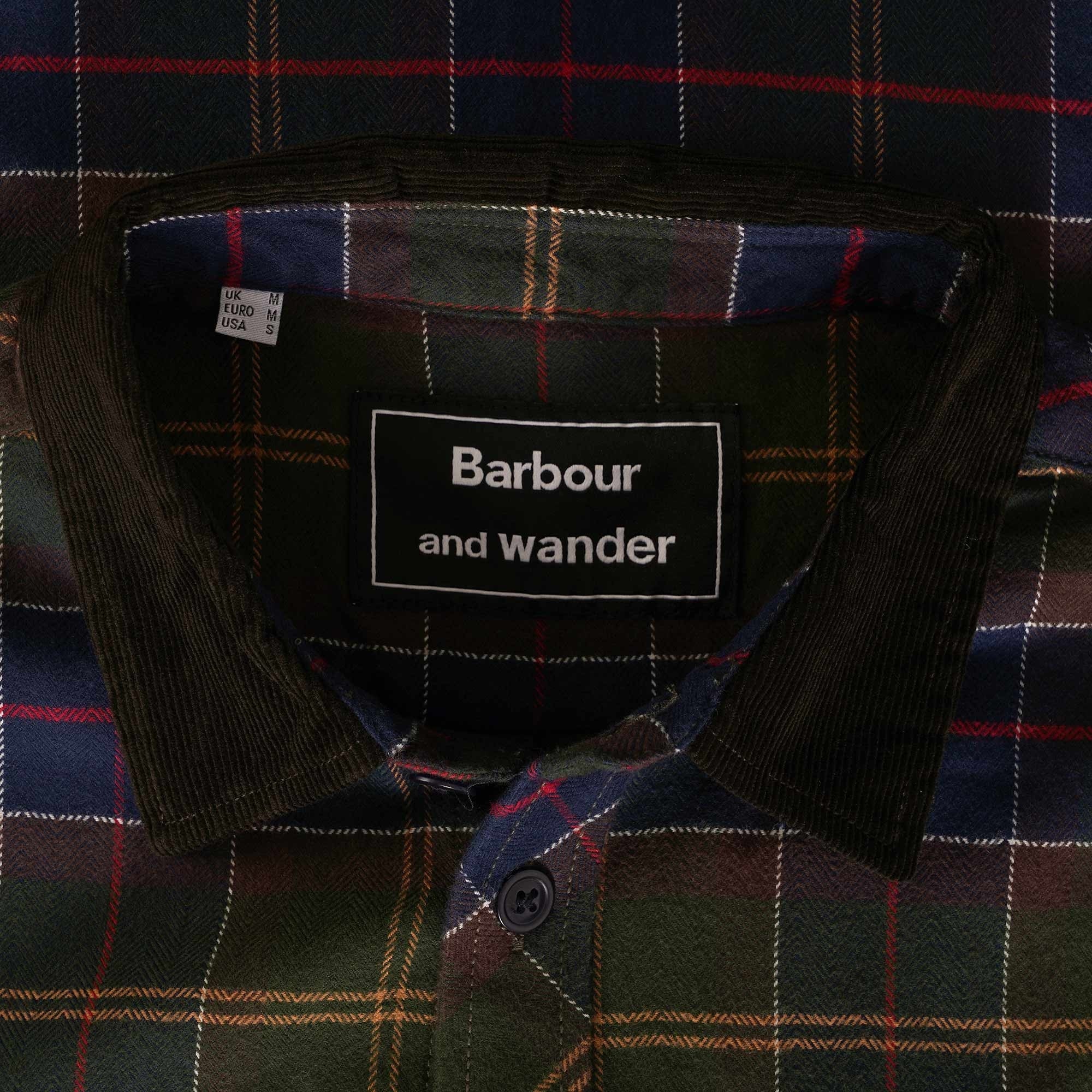 Barbour x And Wander Tartan Shirt - Classic Tartan