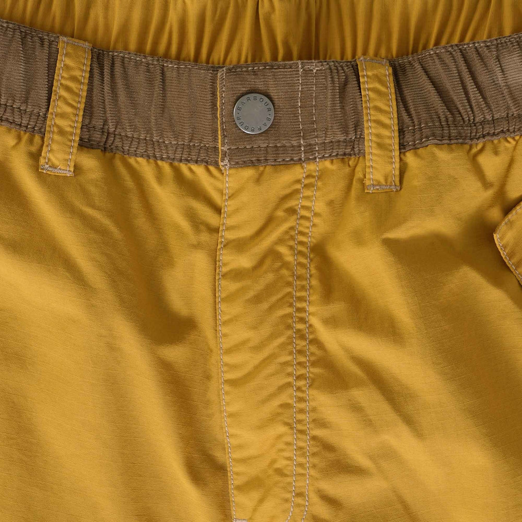 Barbour x And Wander Splits Trousers - Yellow