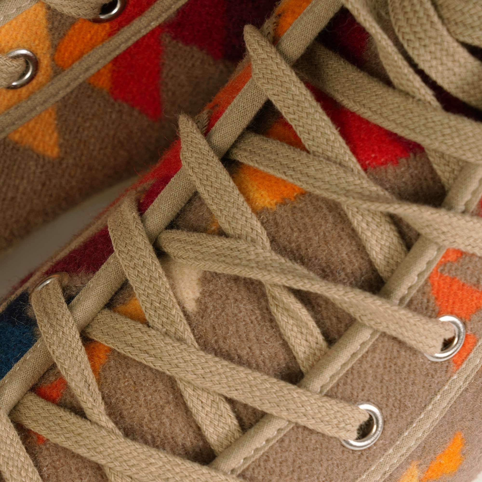 US Rubber Company x Pendleton High Top Oxford Sneakers - Pilot Rock