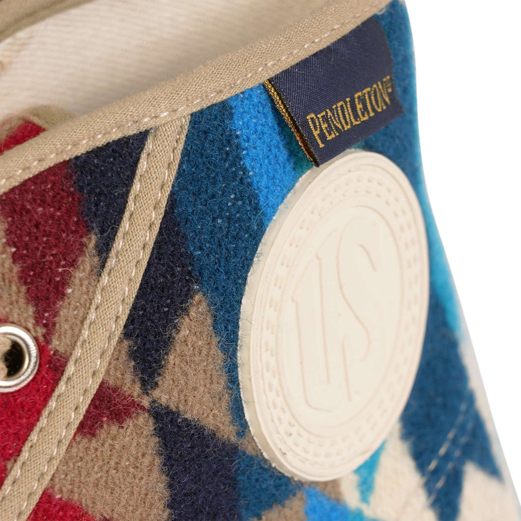 US Rubber Company x Pendleton High Top Oxford Sneakers - Pilot Rock