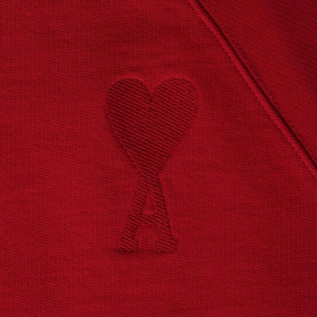 AMI Crew Neck Sweatshirt - Red