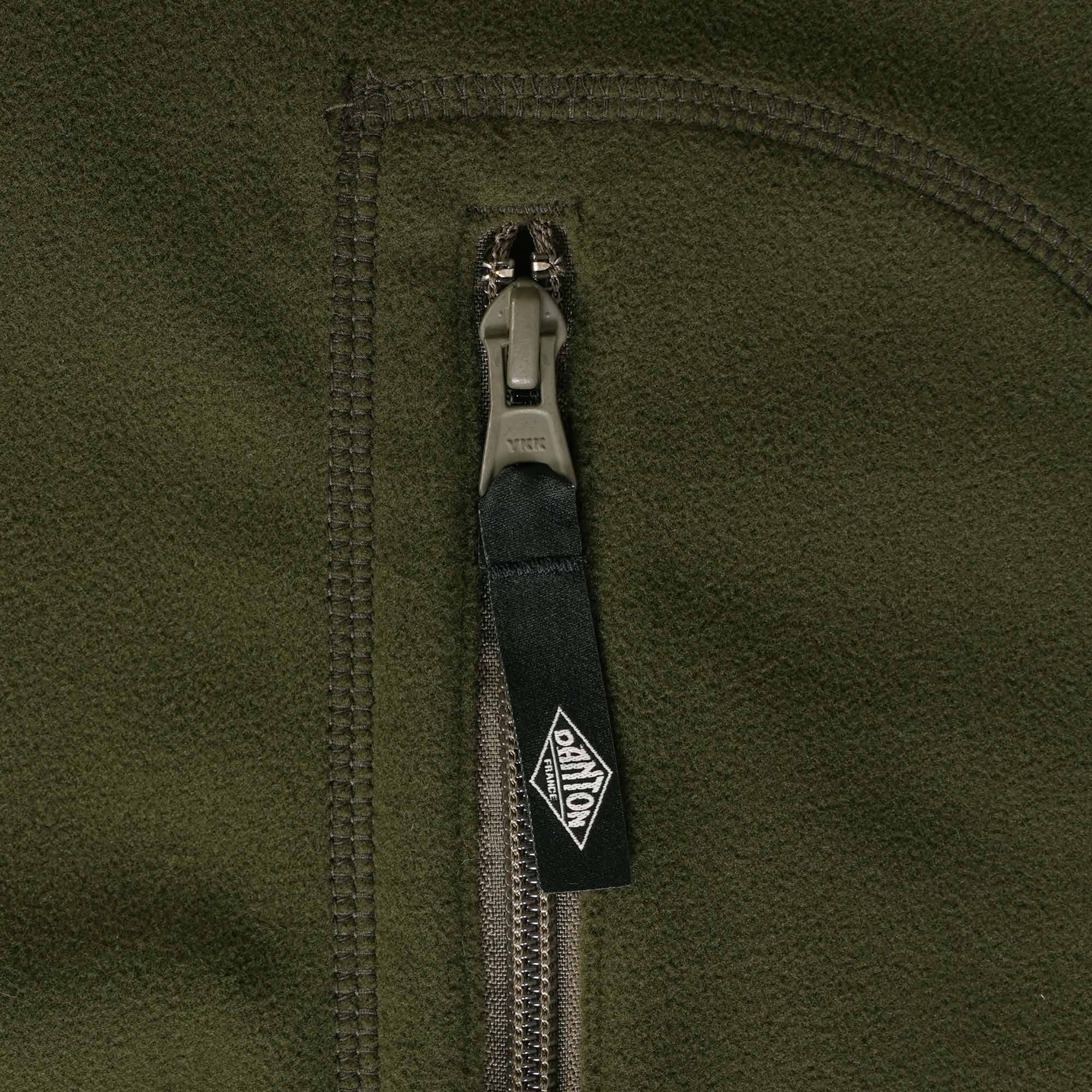 Danton Polartec Fleece Crew Neck Pullover - Olive