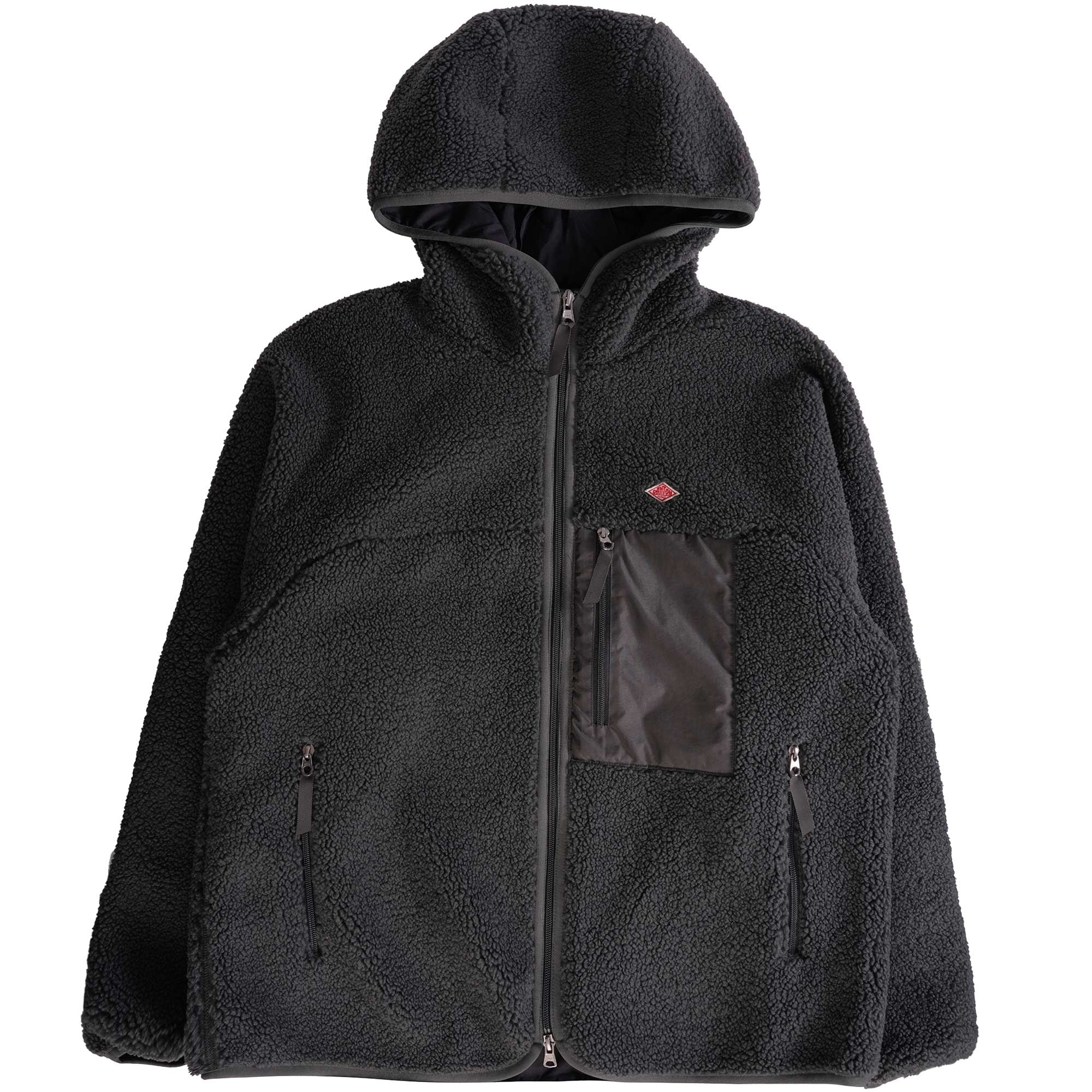 Danton Insulated Hooded Boa Jacket - Grey