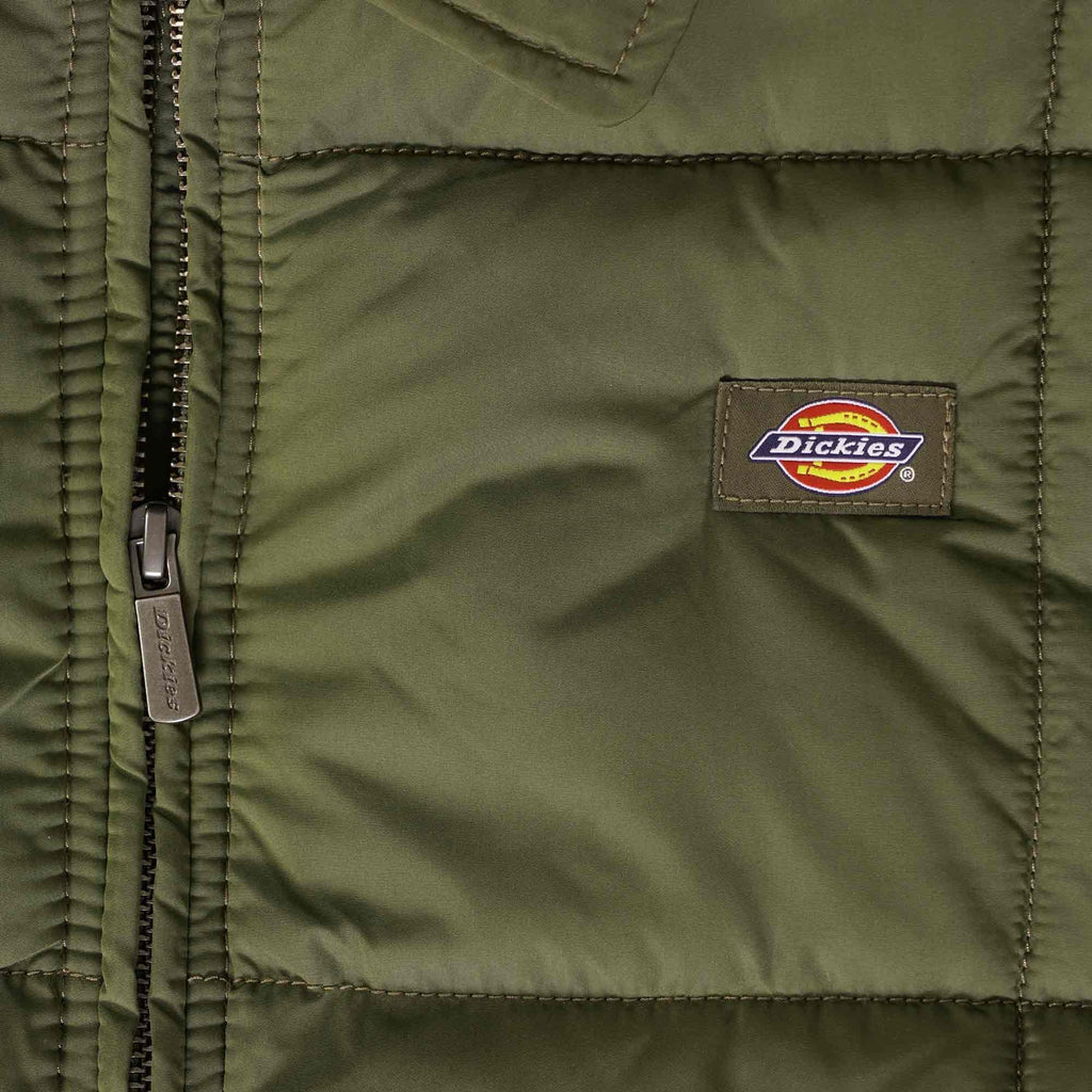 Dickies Eisenhower Puffer Jacket - Military Green