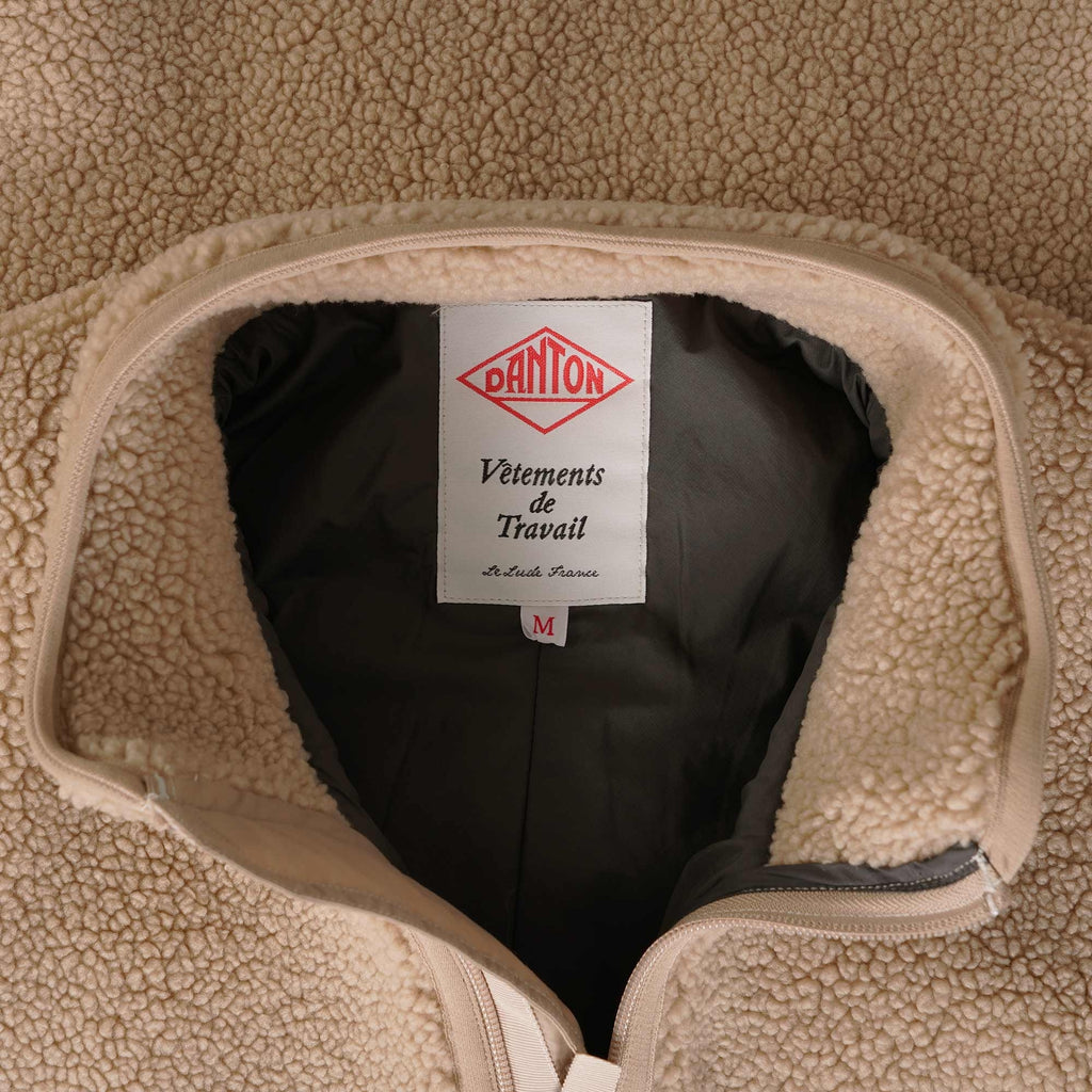 Danton Insulated Boa Jacket - Beige