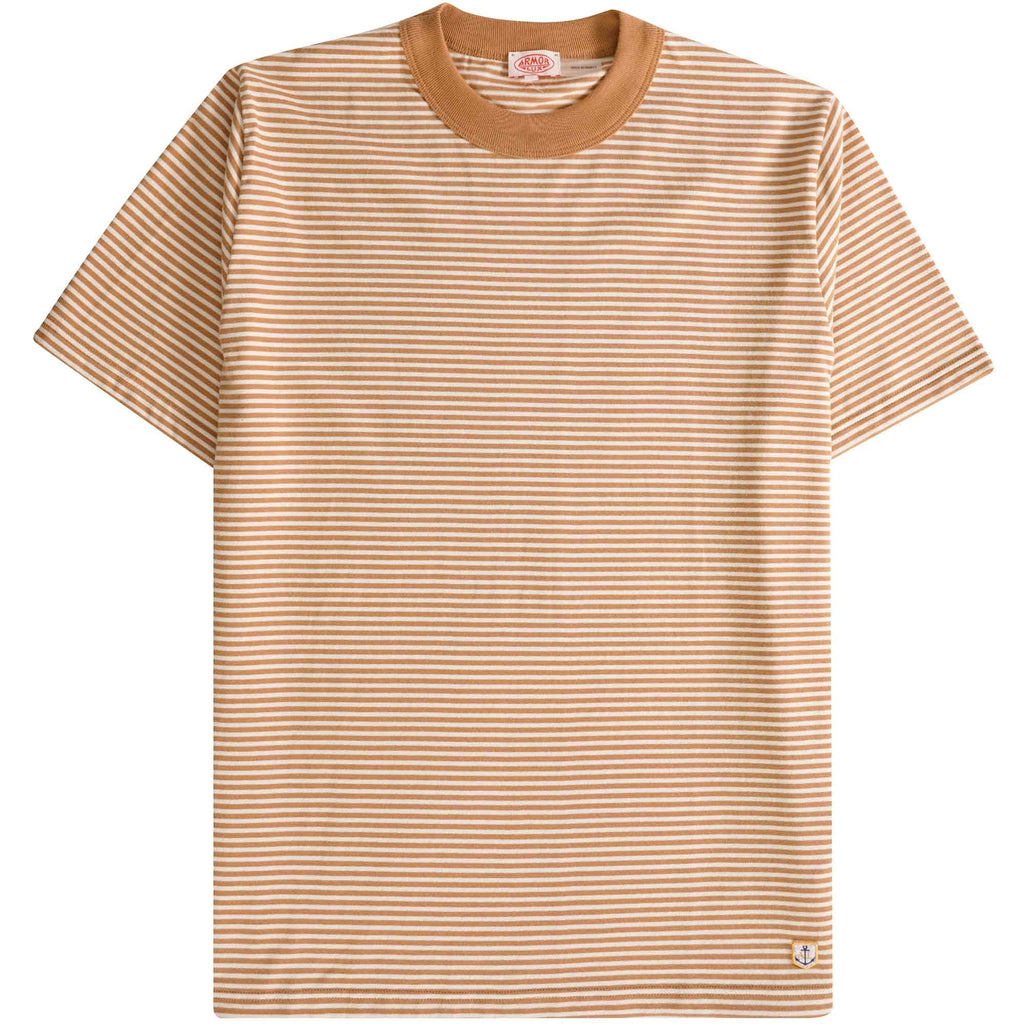 Armor Lux Heritage Striped T-Shirt - Cajou