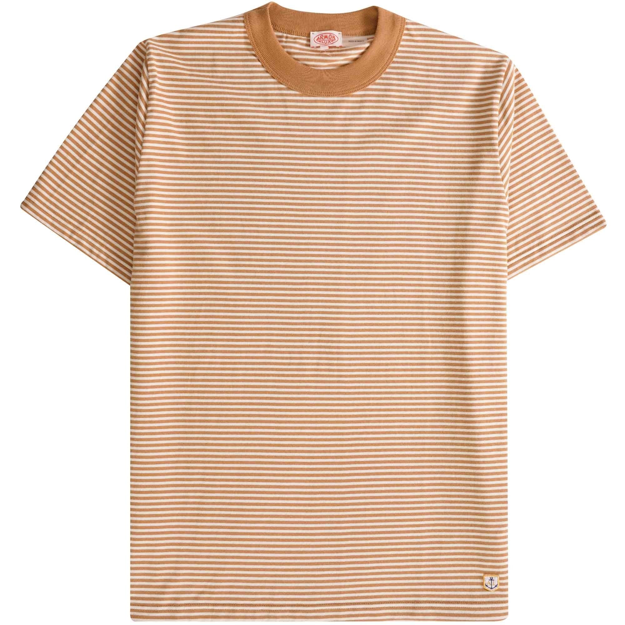 Armor Lux Heritage Striped T-Shirt - Cajou