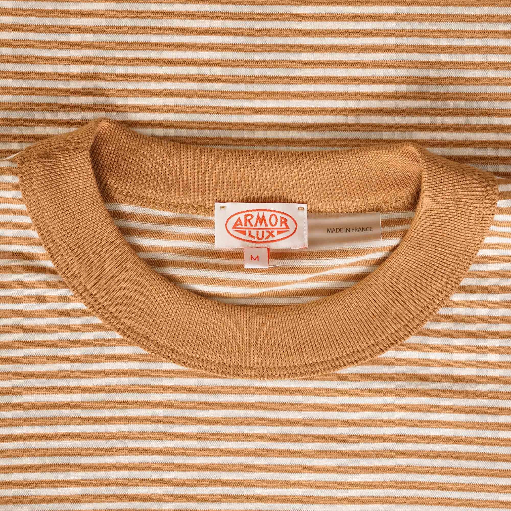 Armor Lux Heritage Striped T-Shirt - Cajou