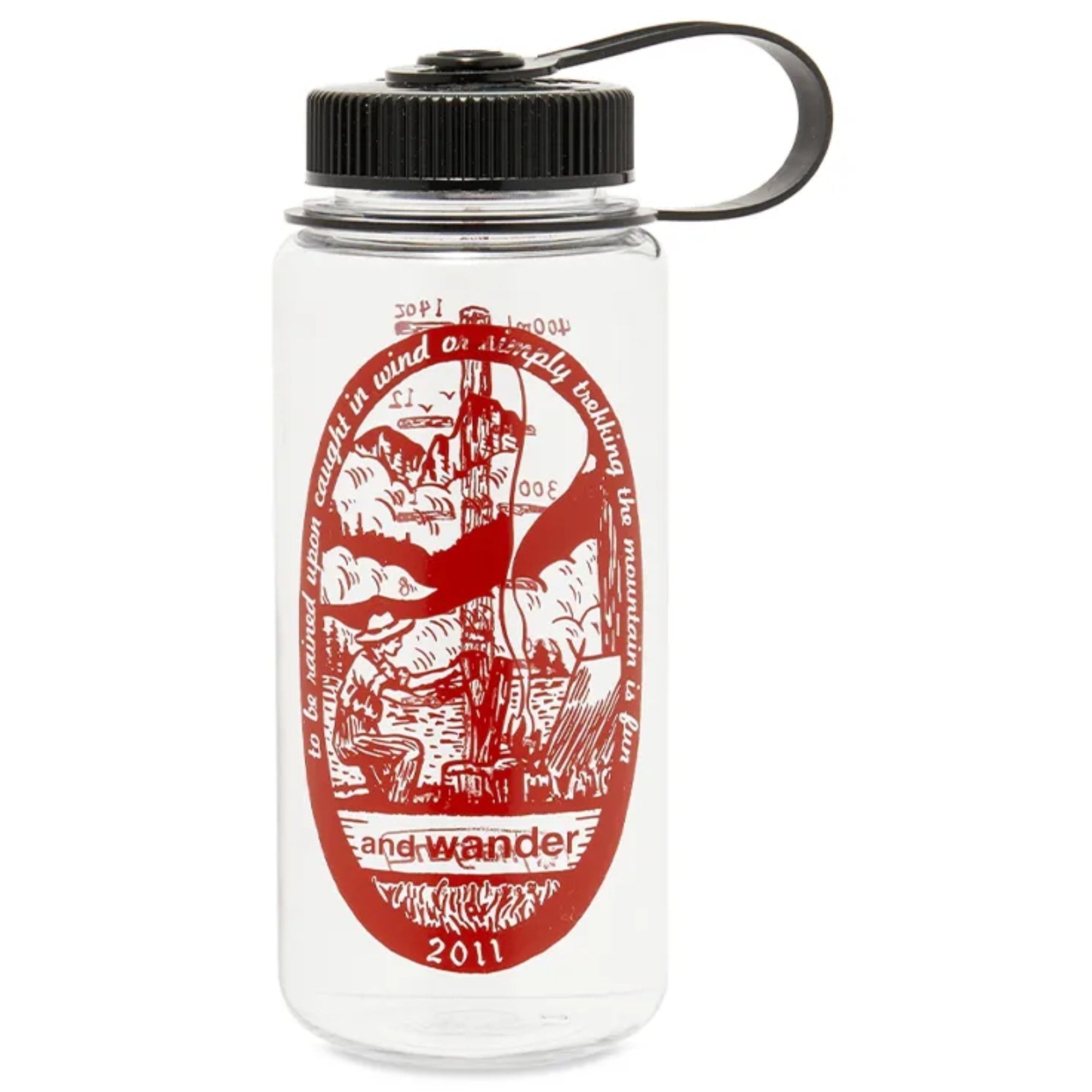 And Wander x Nalgene Tritan 0.5L Bottle - Red