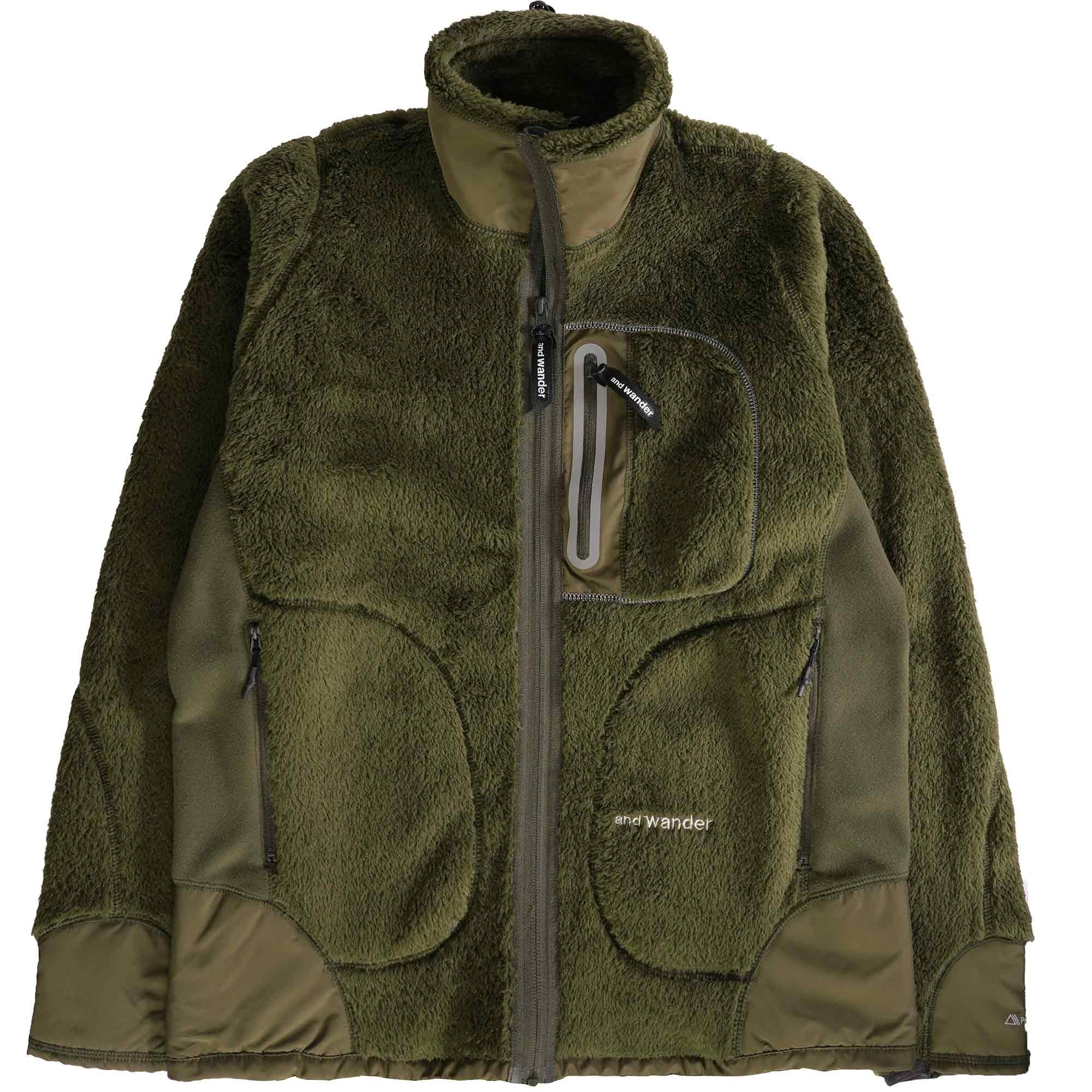 And Wander Polartec 200 Series Fleece - Khaki – Stuarts London