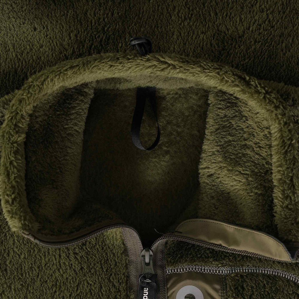 And Wander Polartec 200 Series Fleece - Khaki