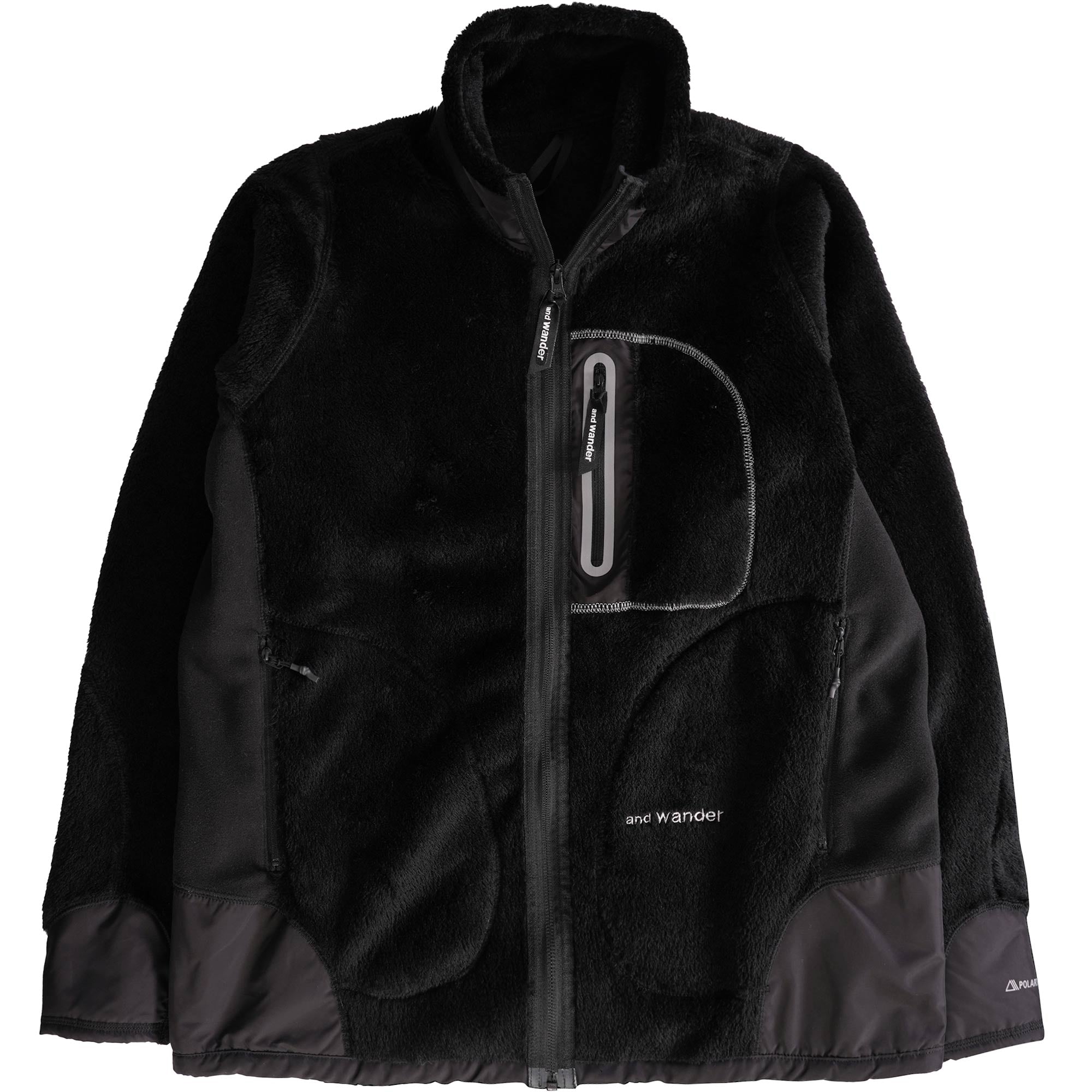 And Wander Polartec 200 Series Fleece - Black