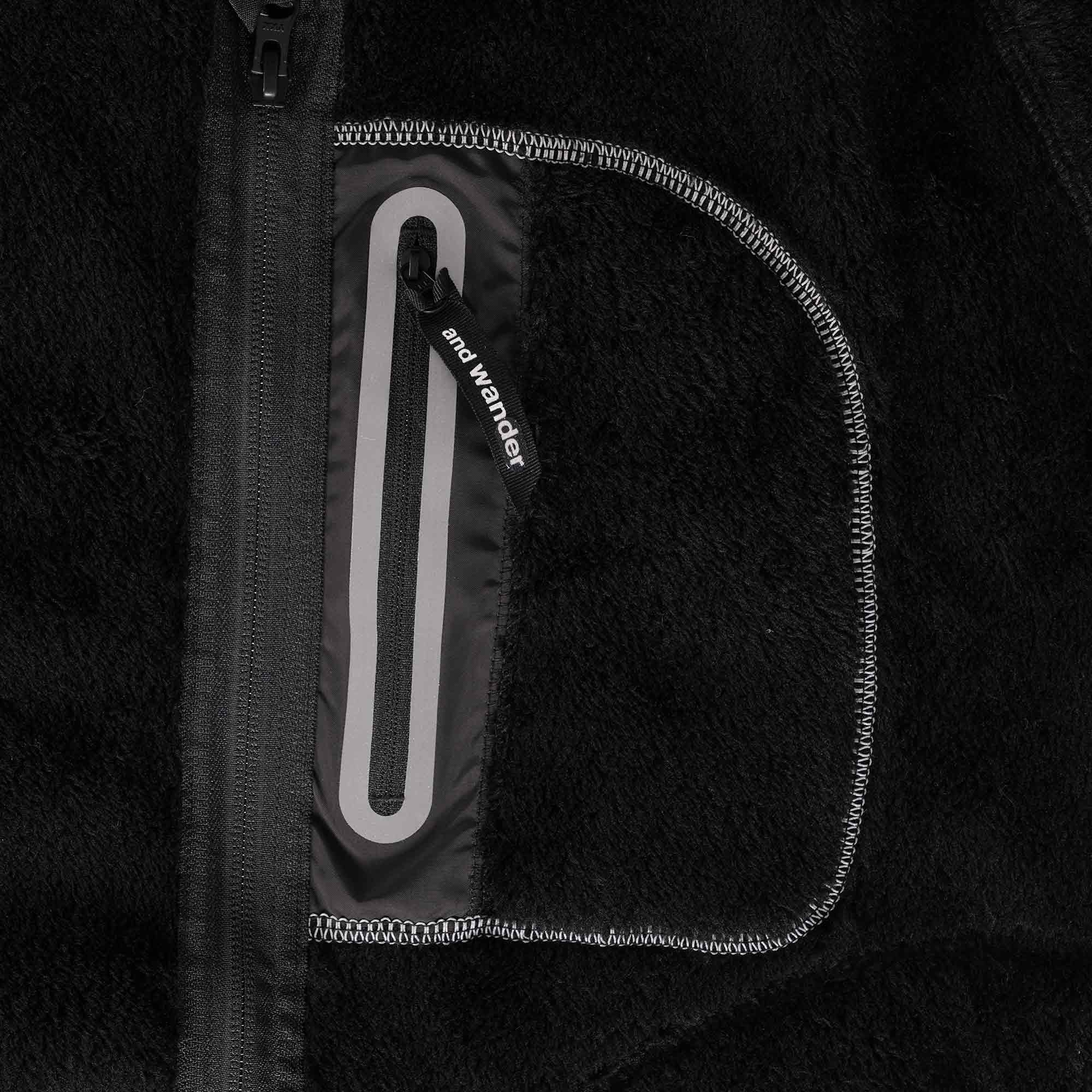 And Wander Polartec 200 Series Fleece - Black