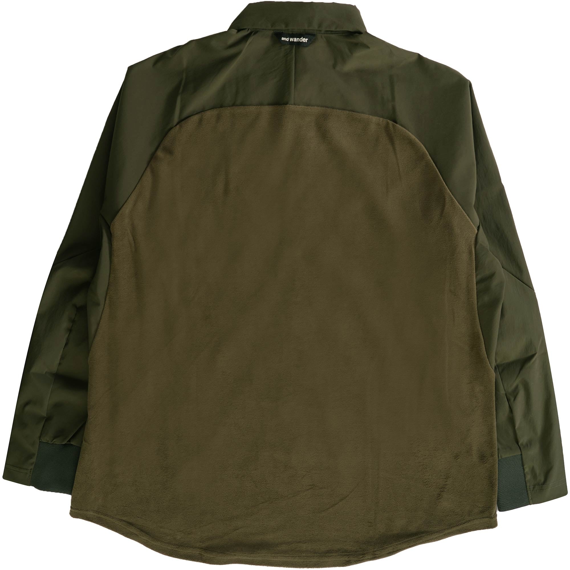 And Wander Long Sleeve Shirt - Khaki