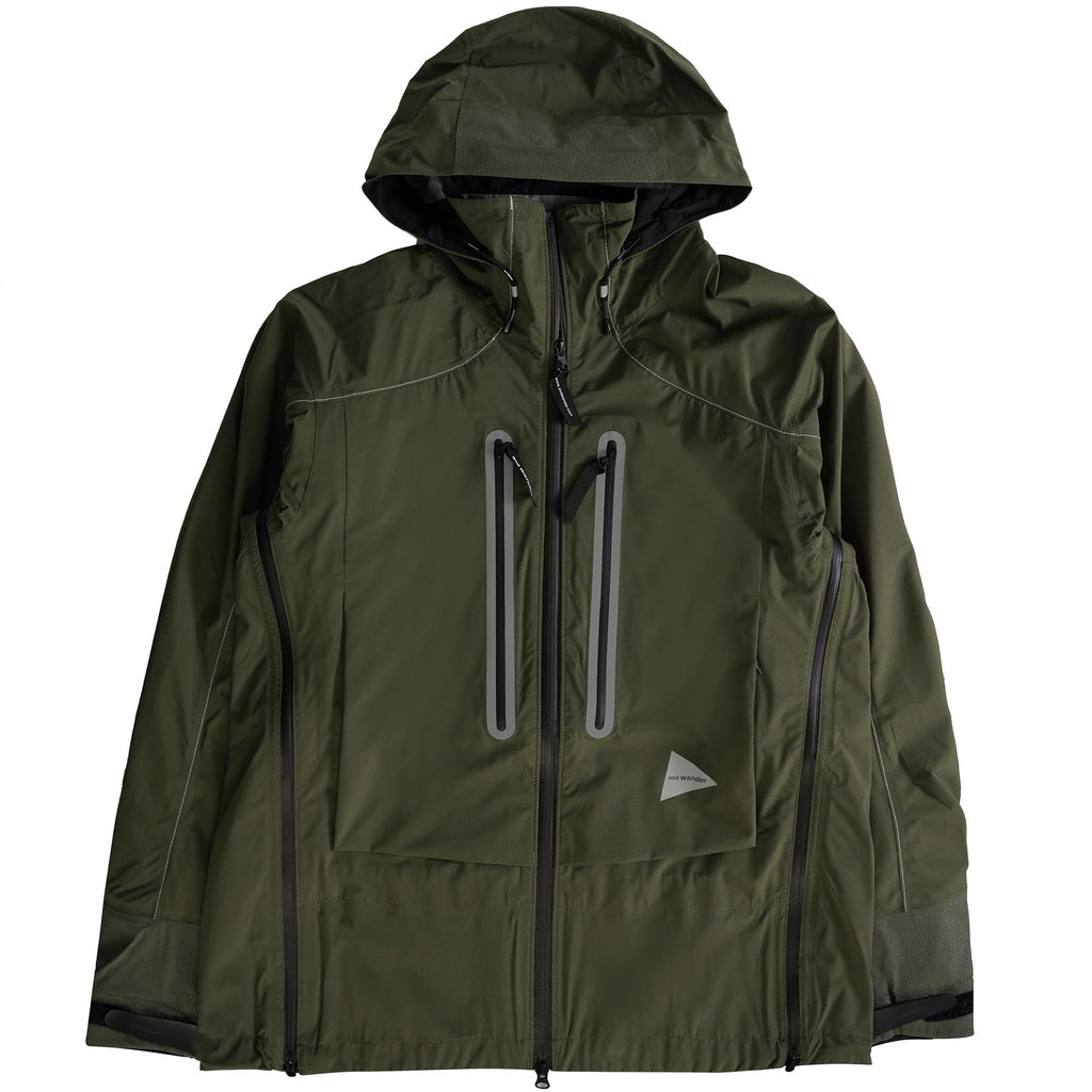 And Wander Pertex Jacket - Khaki