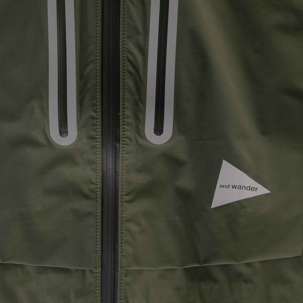 And Wander Pertex Jacket - Khaki