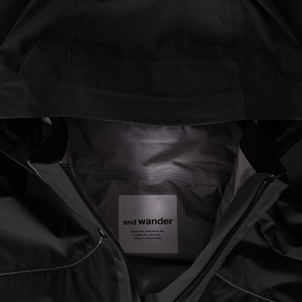 And Wander Pertex Jacket - Black