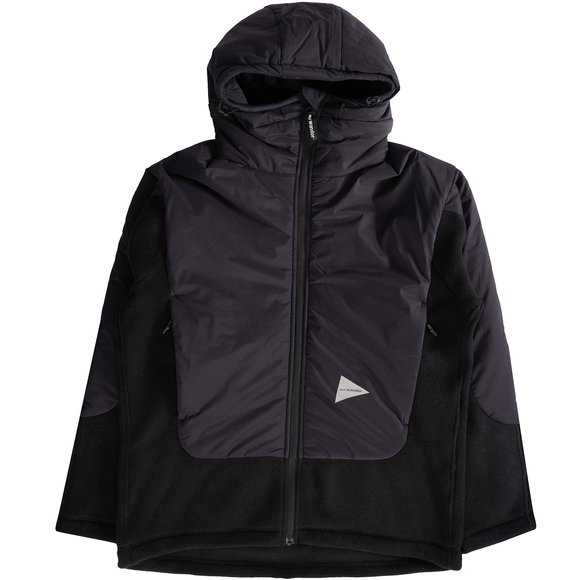 And Wander Pertex Polartec Jacket - Black