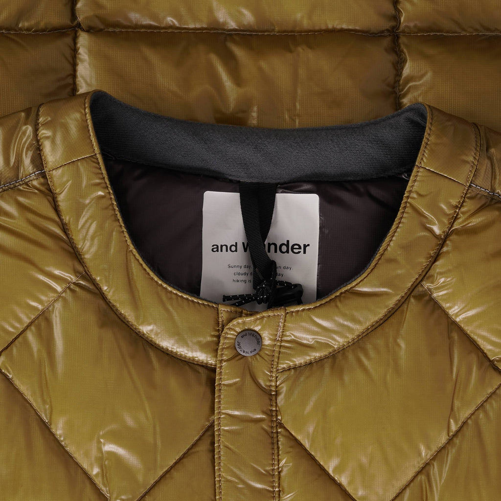 And Wander Diamond Gilet - Camel
