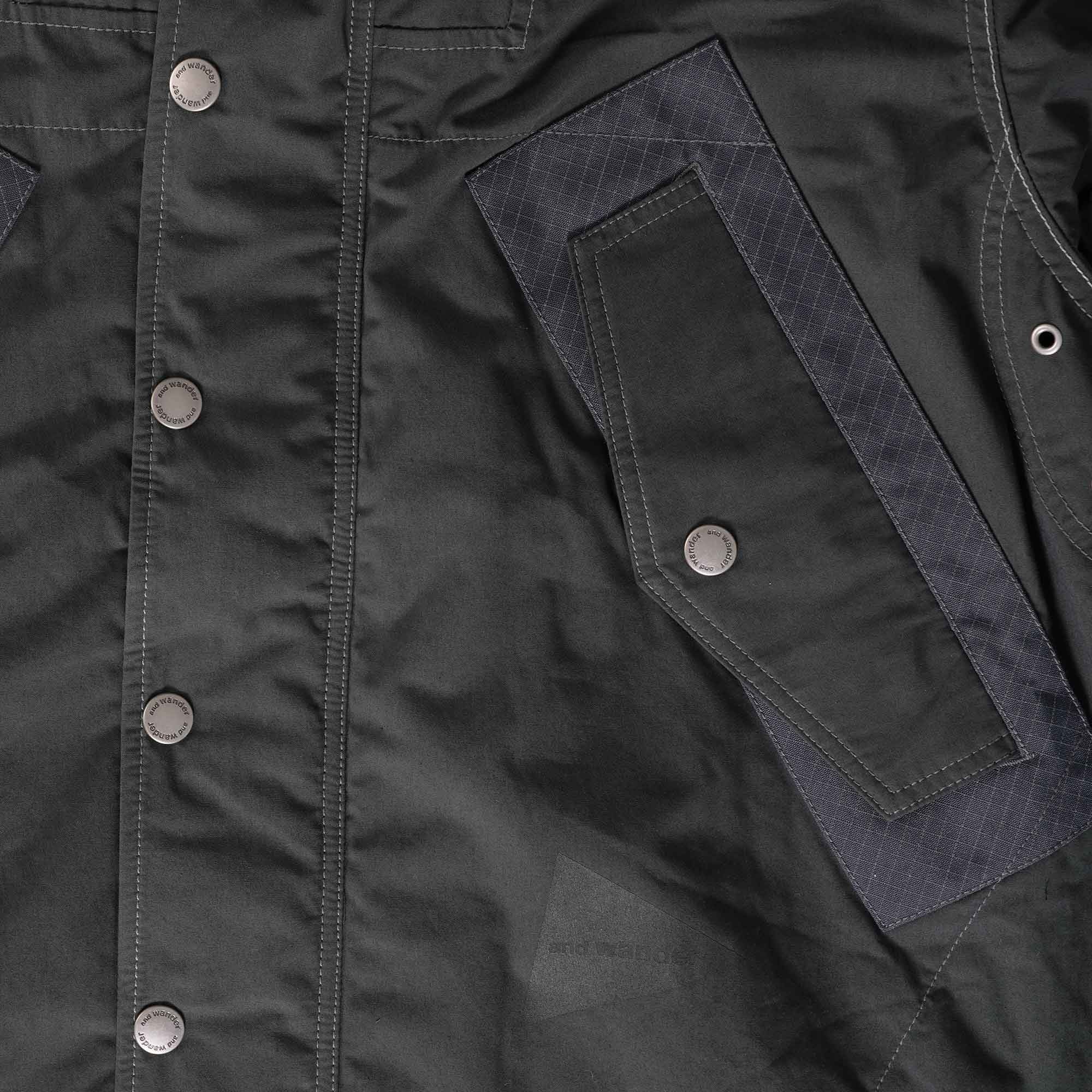 And Wander x Danner Field Parka - Black – Stuarts London