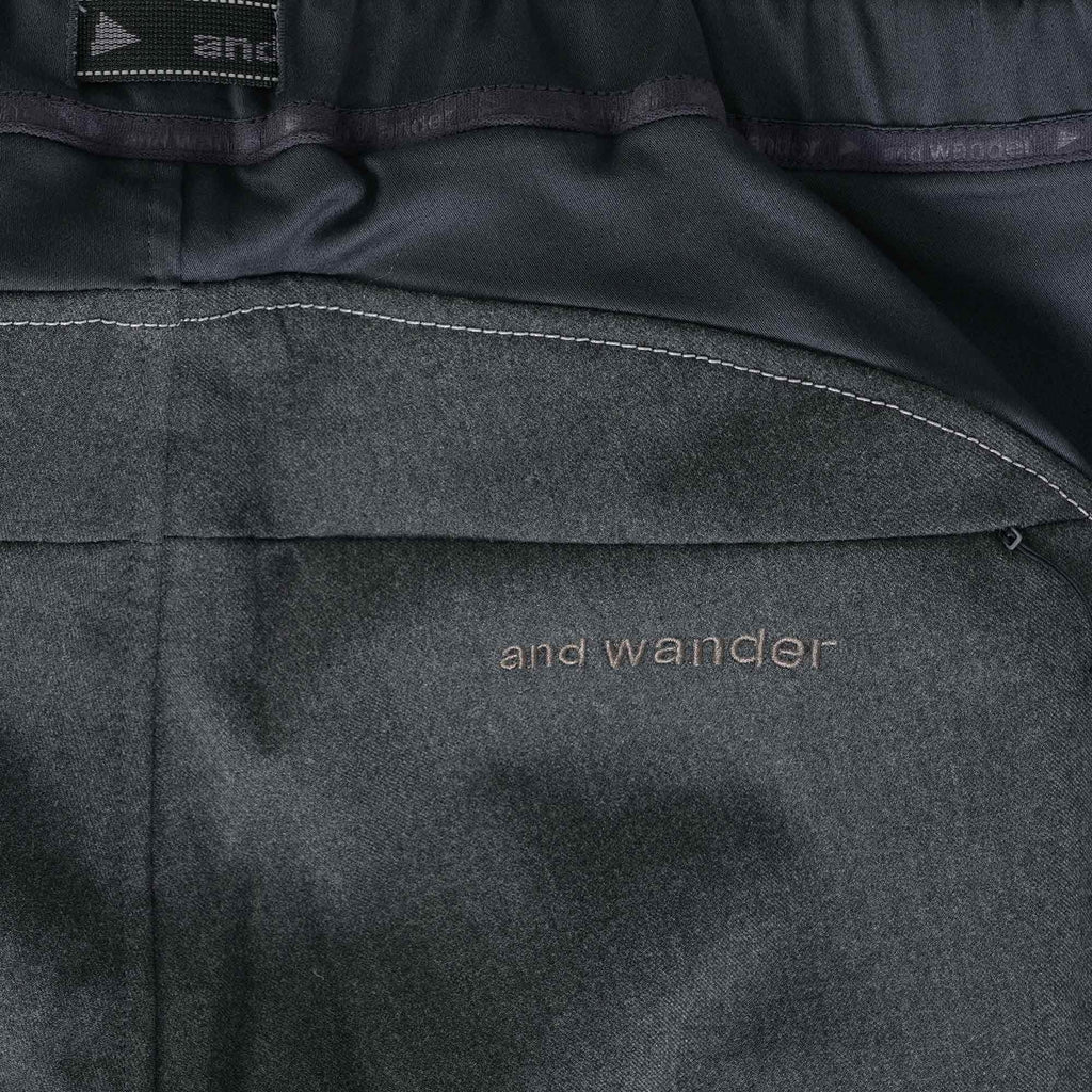 And Wander Reflective Pants - Charcoal