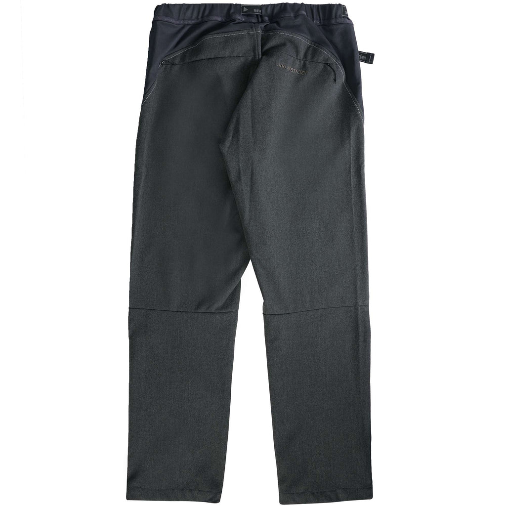 And Wander Reflective Pants - Charcoal