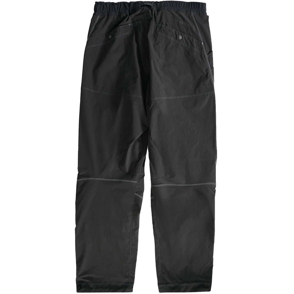 And Wander Double Pocket Pants - Charcoal