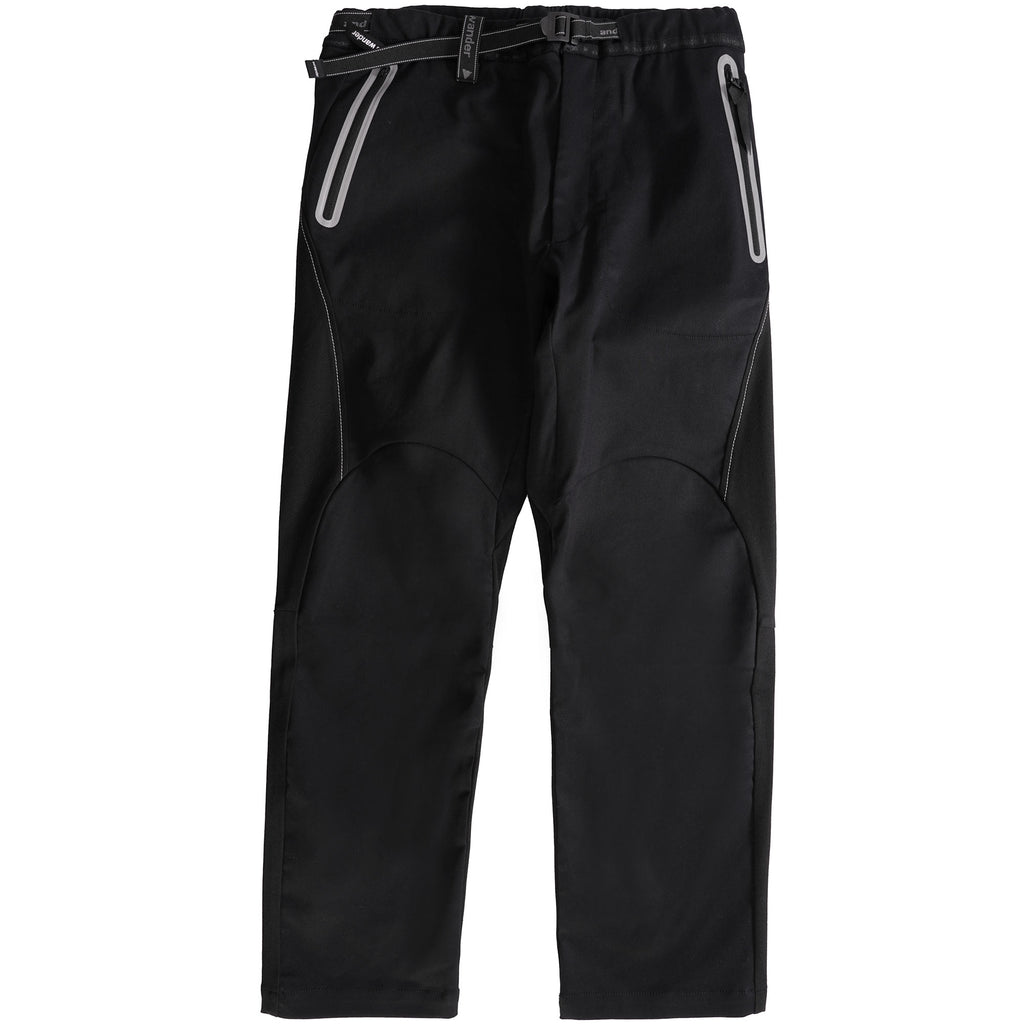 And Wander Reflective Pants - Black