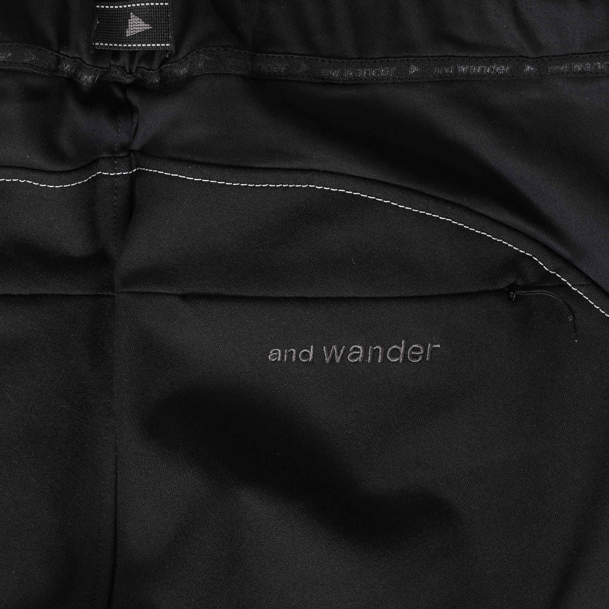 And Wander Reflective Pants - Black