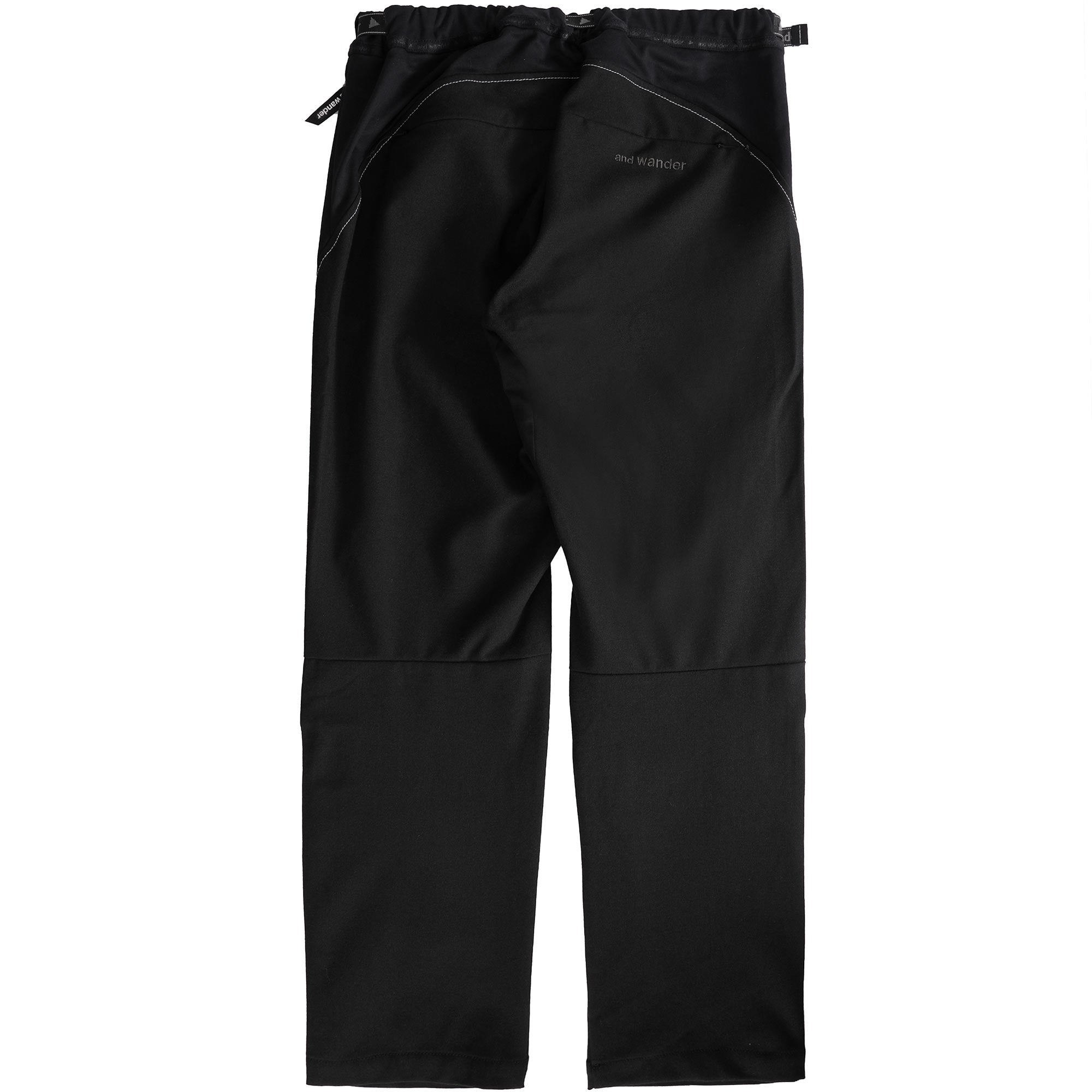 And Wander Reflective Pants - Black