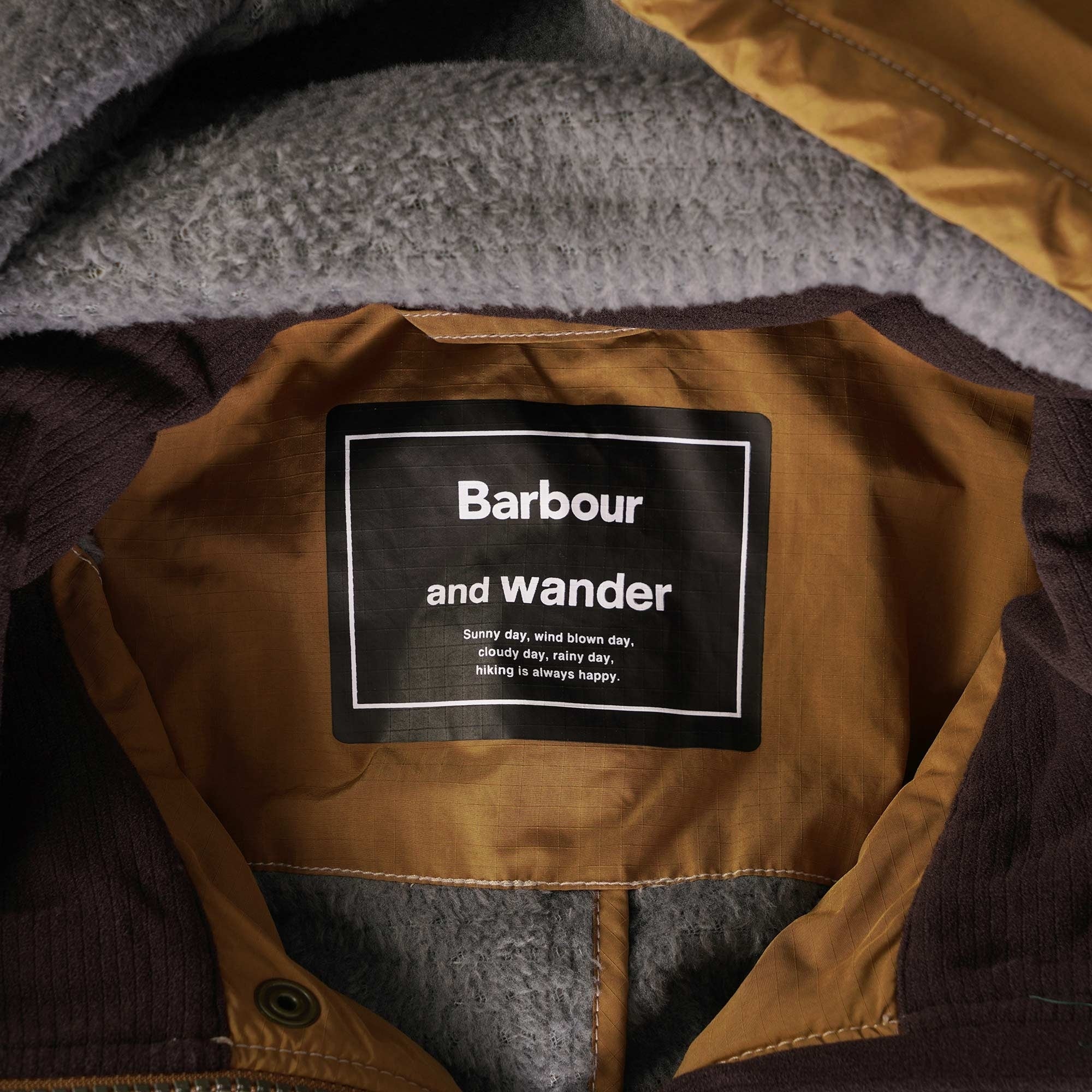 Barbour x And Wander Insu Showerproof Jacket - Beige