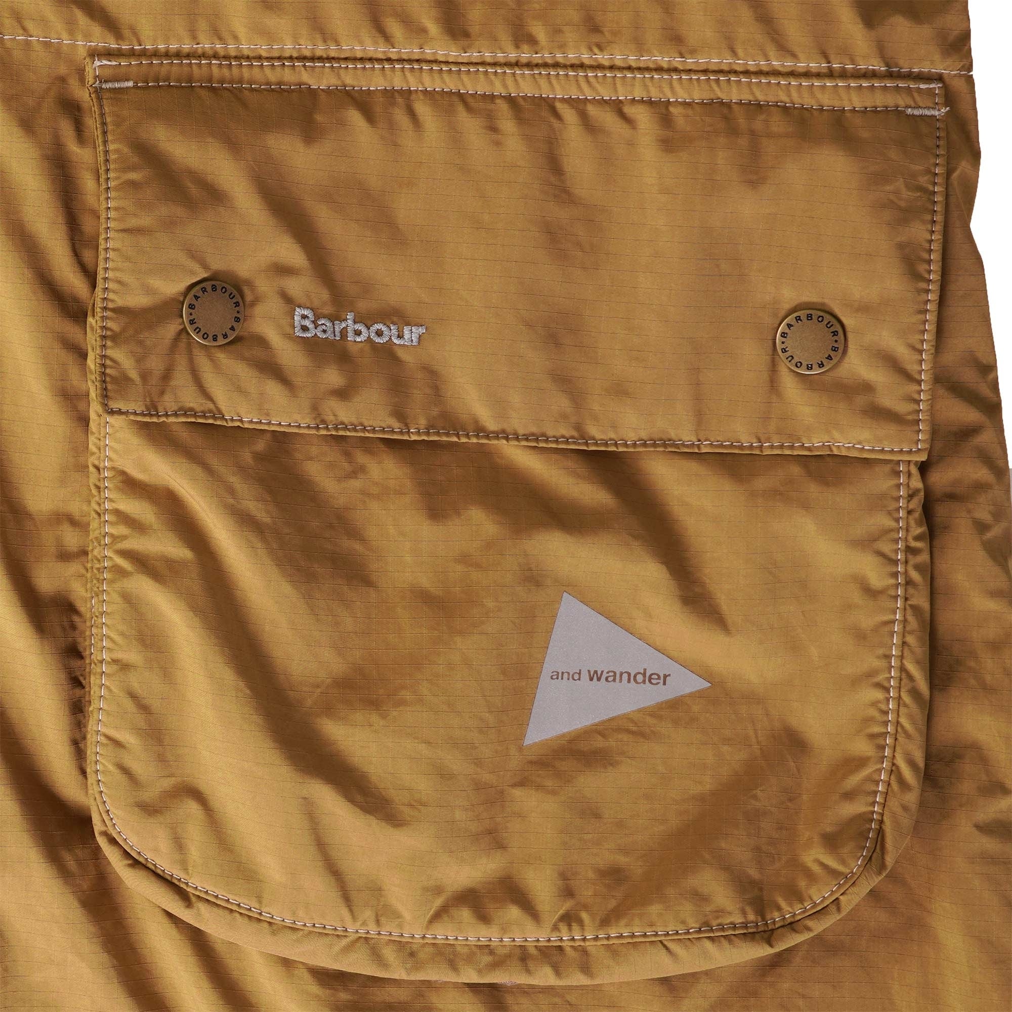 Barbour x And Wander Insu Showerproof Jacket - Beige