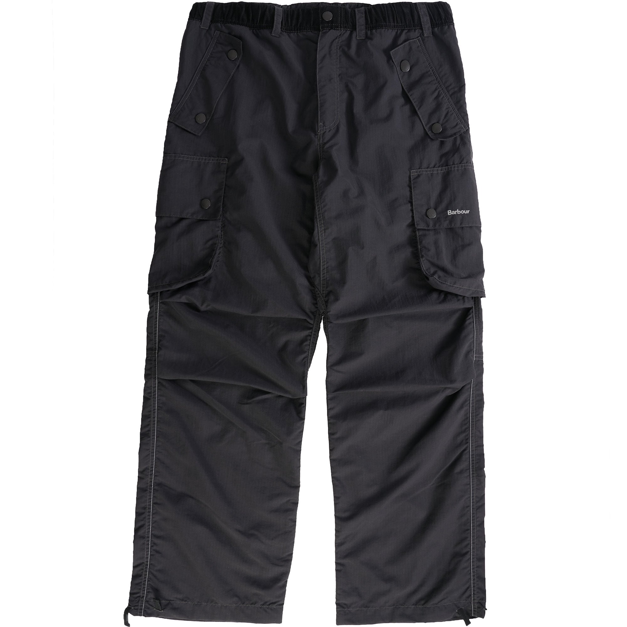 Barbour x And Wander Splits Trousers - Black