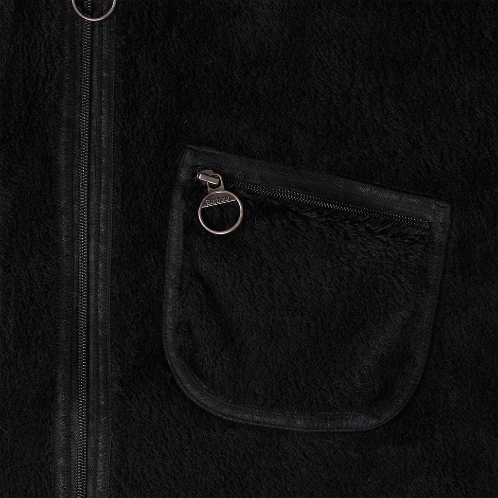 Barbour x And Wander Fleece - Black