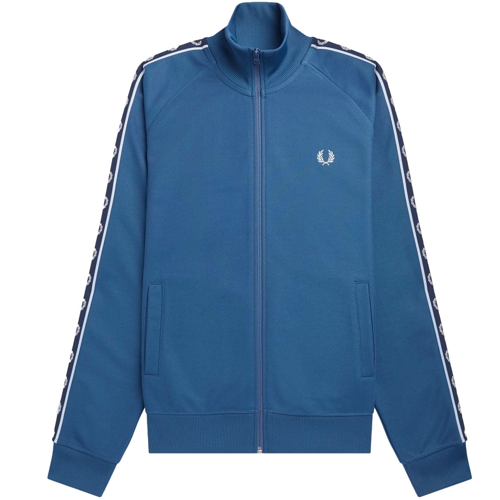 Fred Perry Contrast Tape Track Jacket - Midnight