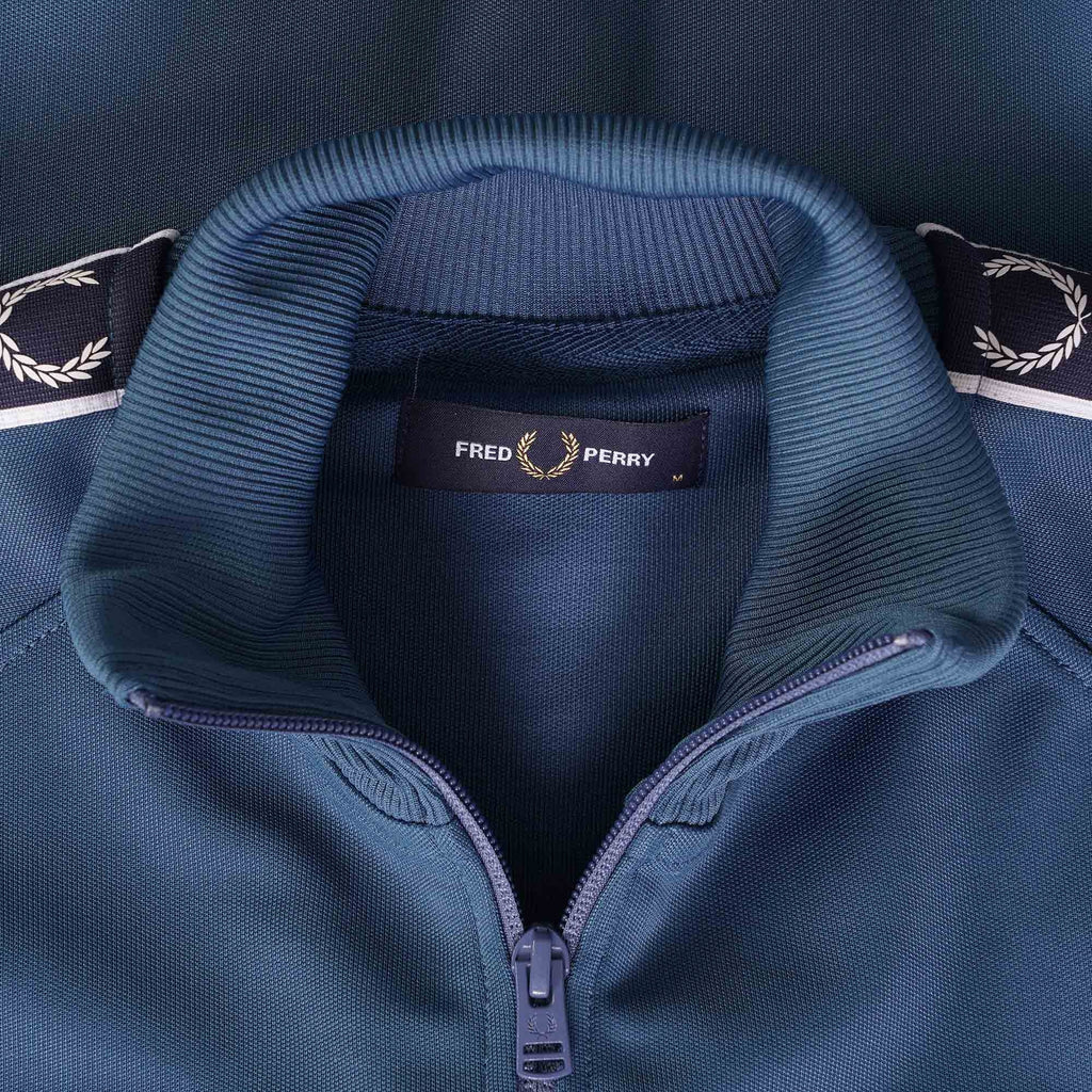 Fred Perry Contrast Tape Track Jacket - Midnight