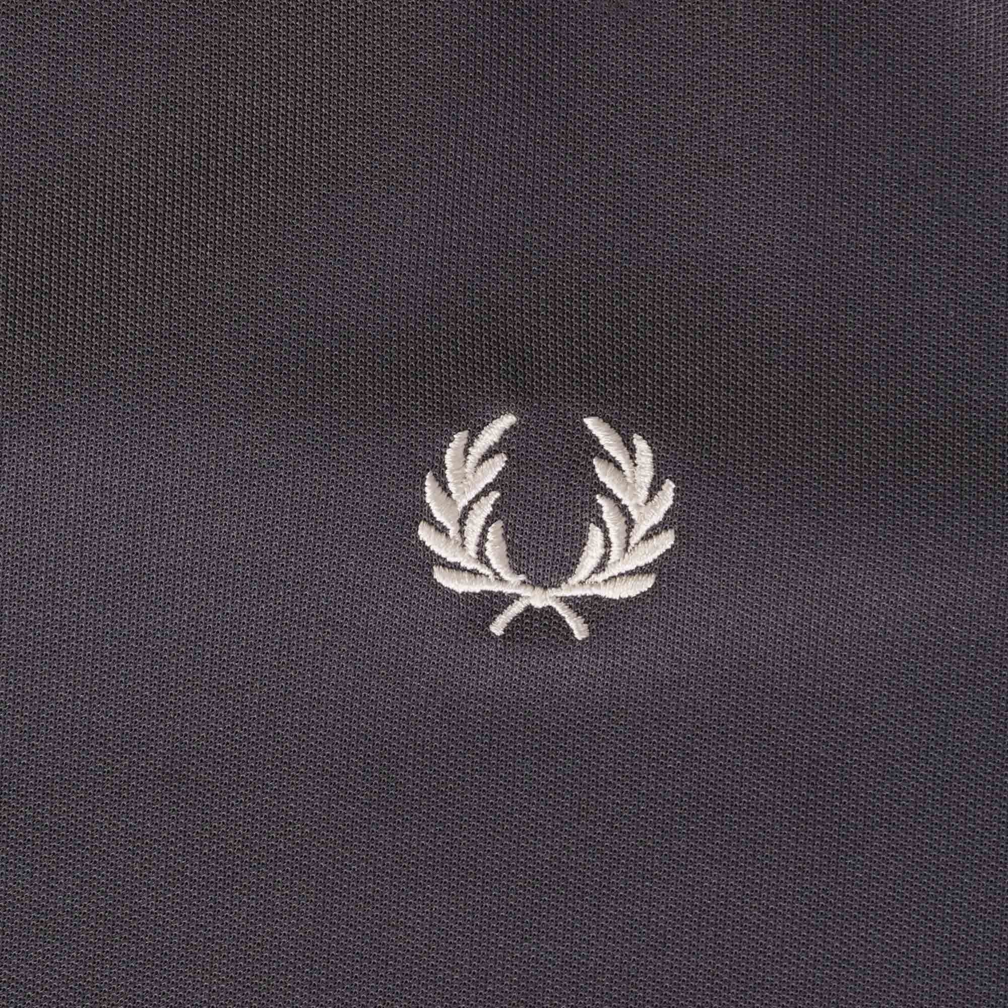 Fred Perry Contrast Tape Track Jacket - Gunmetal