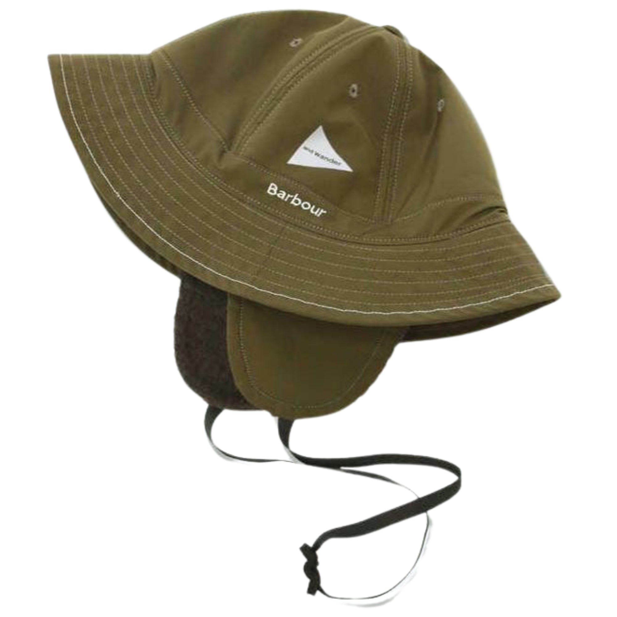Barbour x And Wander Bucket Hat - Khaki