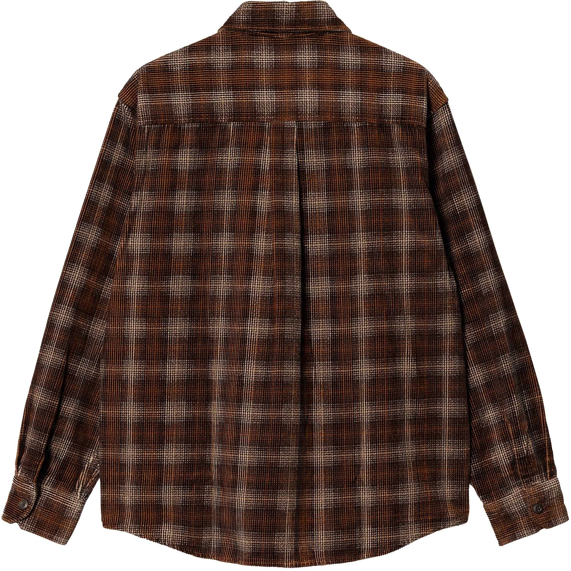 Carhartt WIP Long Sleeve Flint Shirt - Hamilton Brown