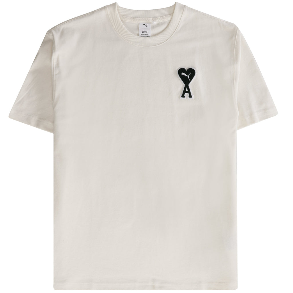 Puma x AMI T-Shirt - Marshmallow