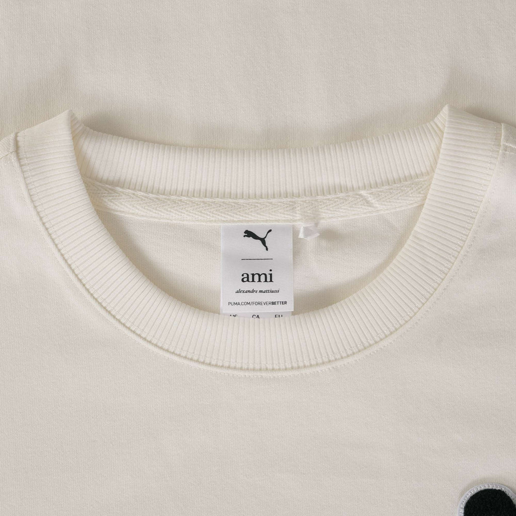 Puma x AMI T-Shirt - Marshmallow
