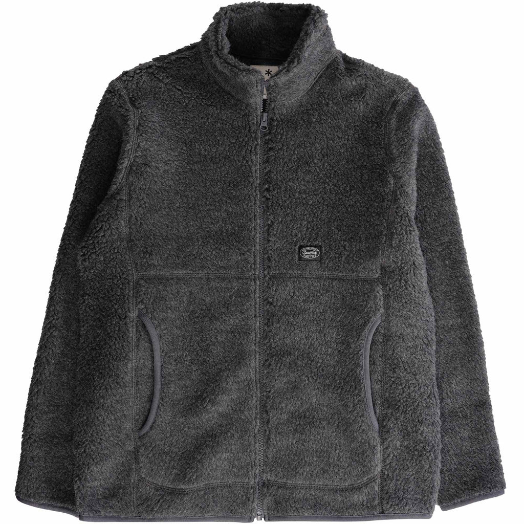Snow Peak Wool Fleece Jacket - Charcoal