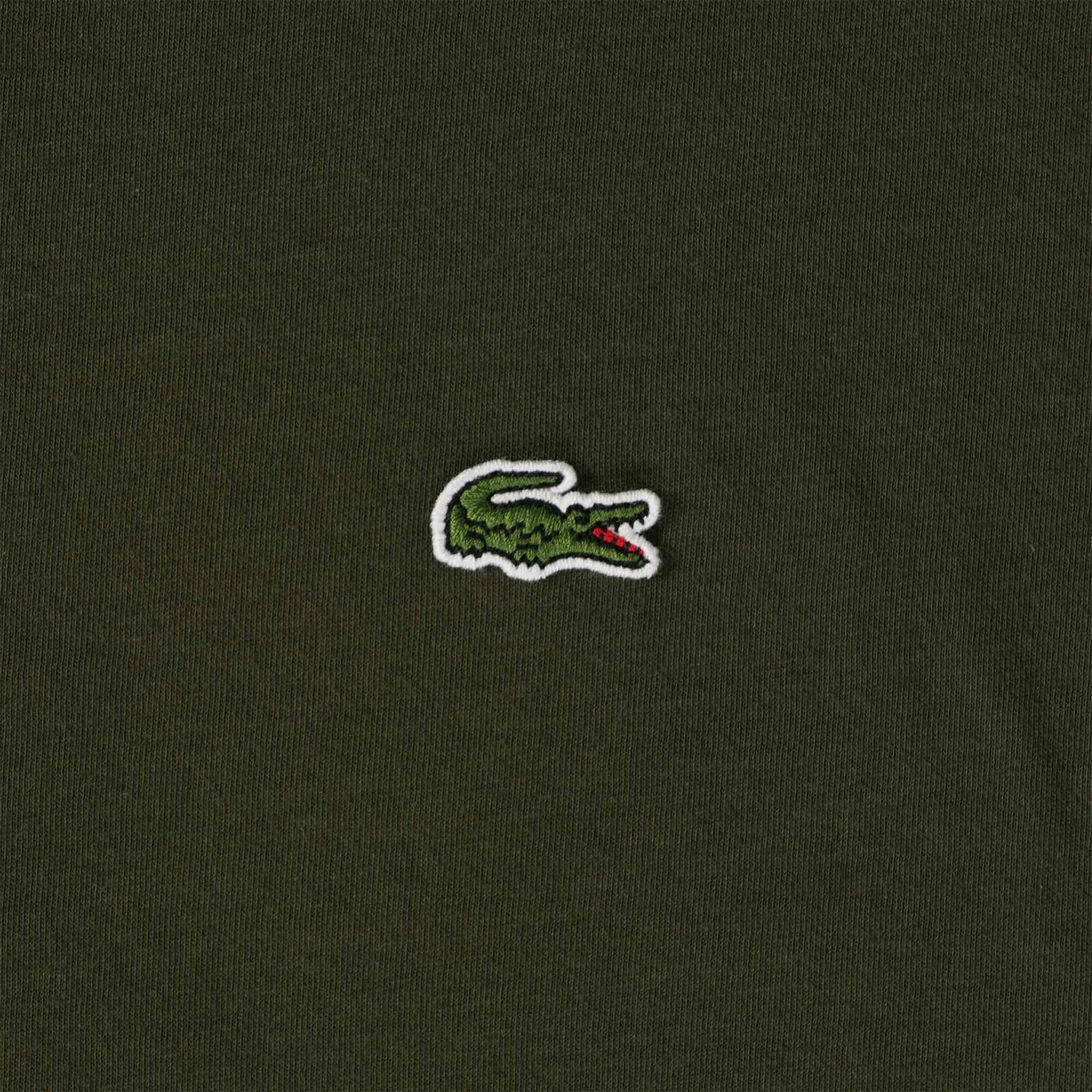Lacoste Crew Neck Pima Cotton Jersey T-shirt - Khaki