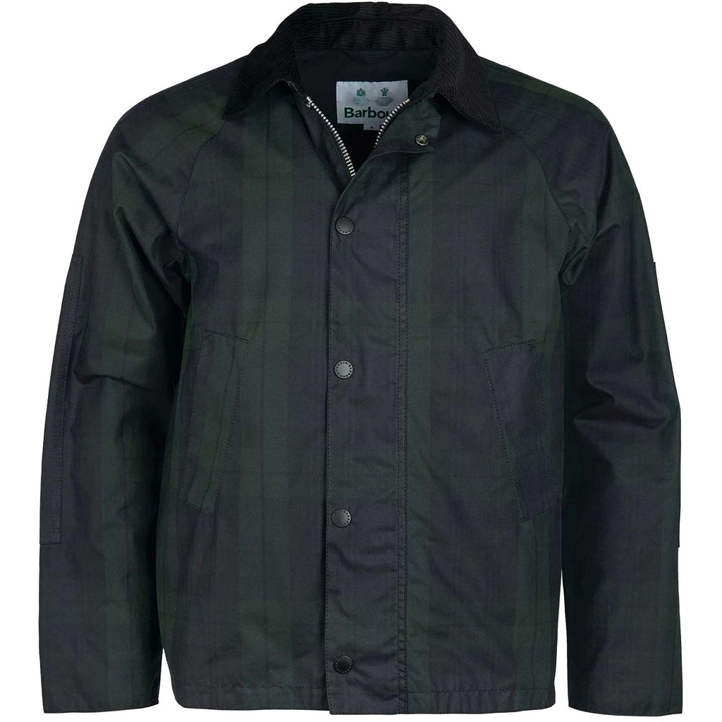 Barbour Slim Line Blackwatch Nara Wax Jacket - Blackwater