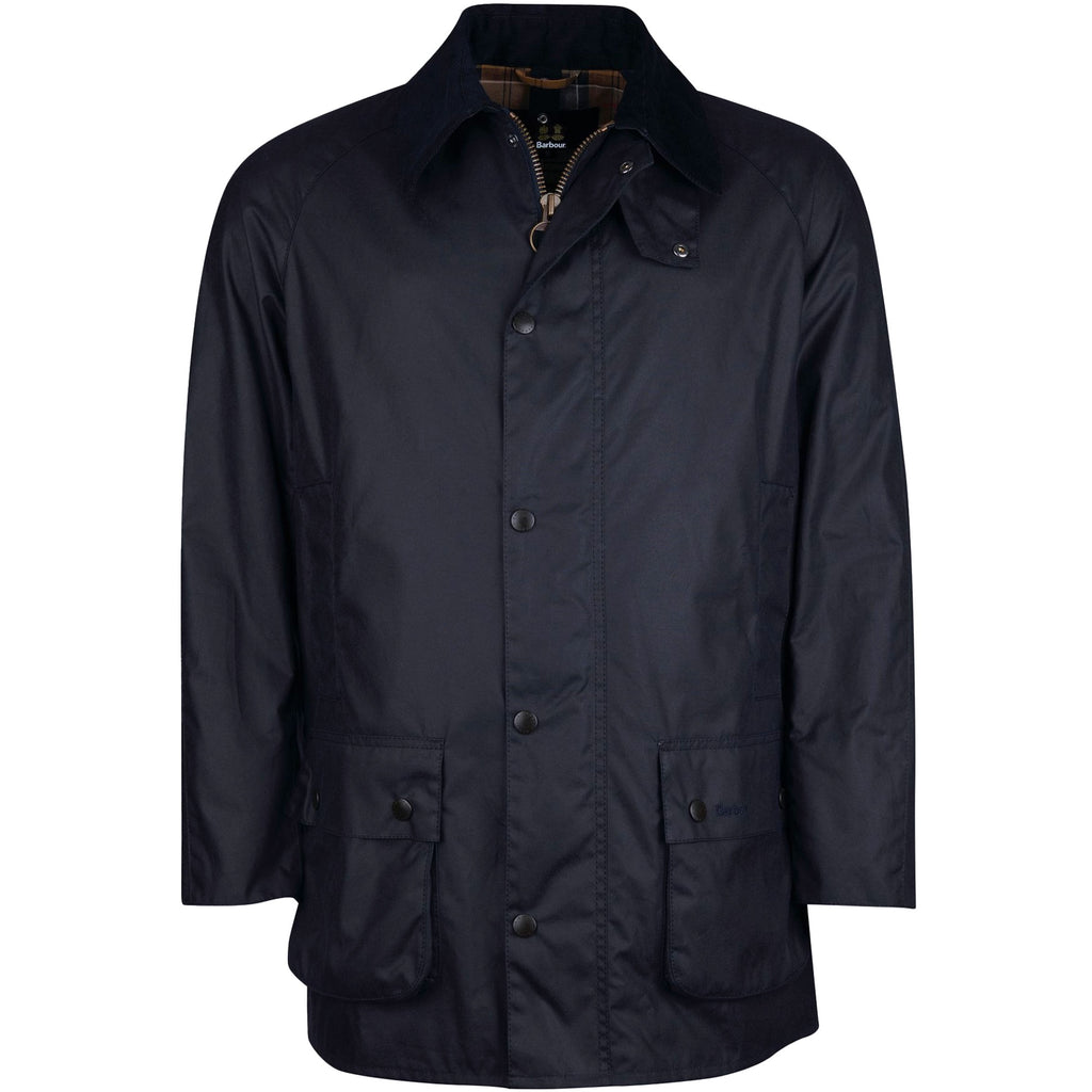 Barbour Beausby Wax Jacket - Navy