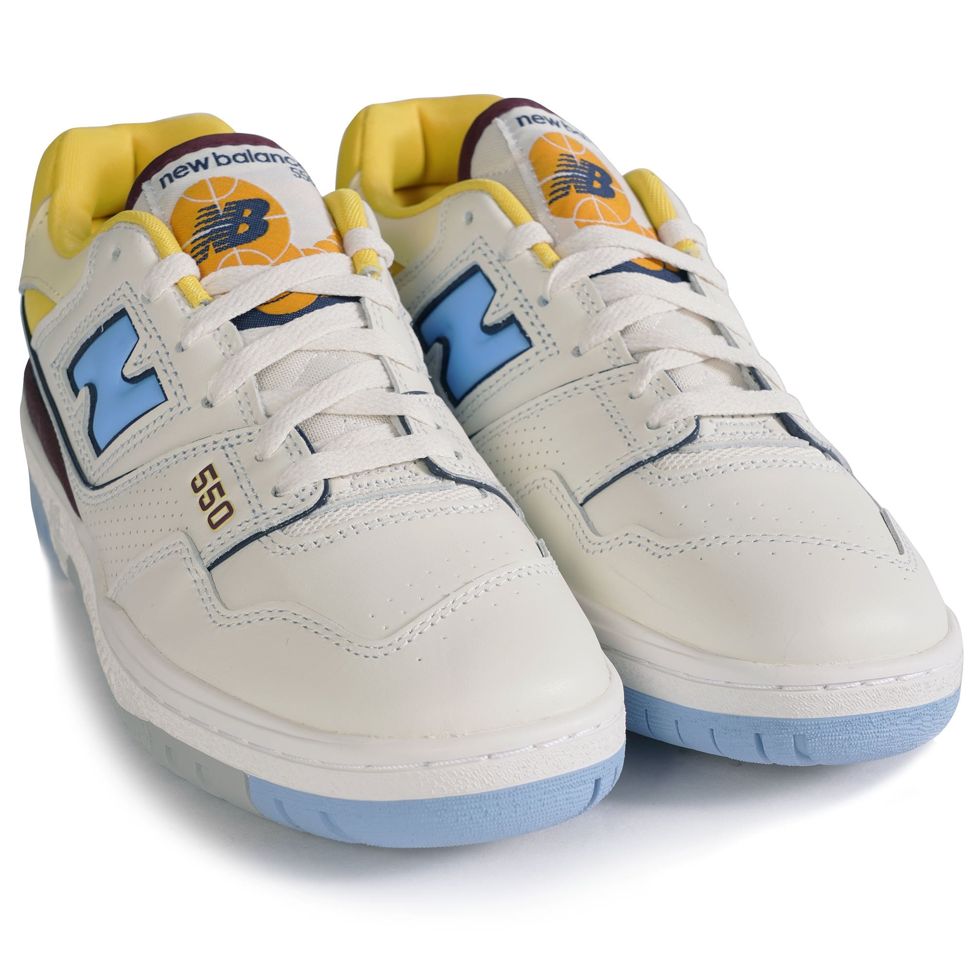 New Balance 550 - White/Blue/Yellow
