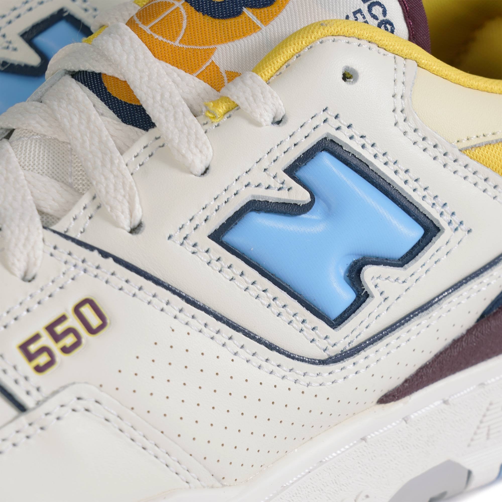 New Balance 550 - White/Blue/Yellow