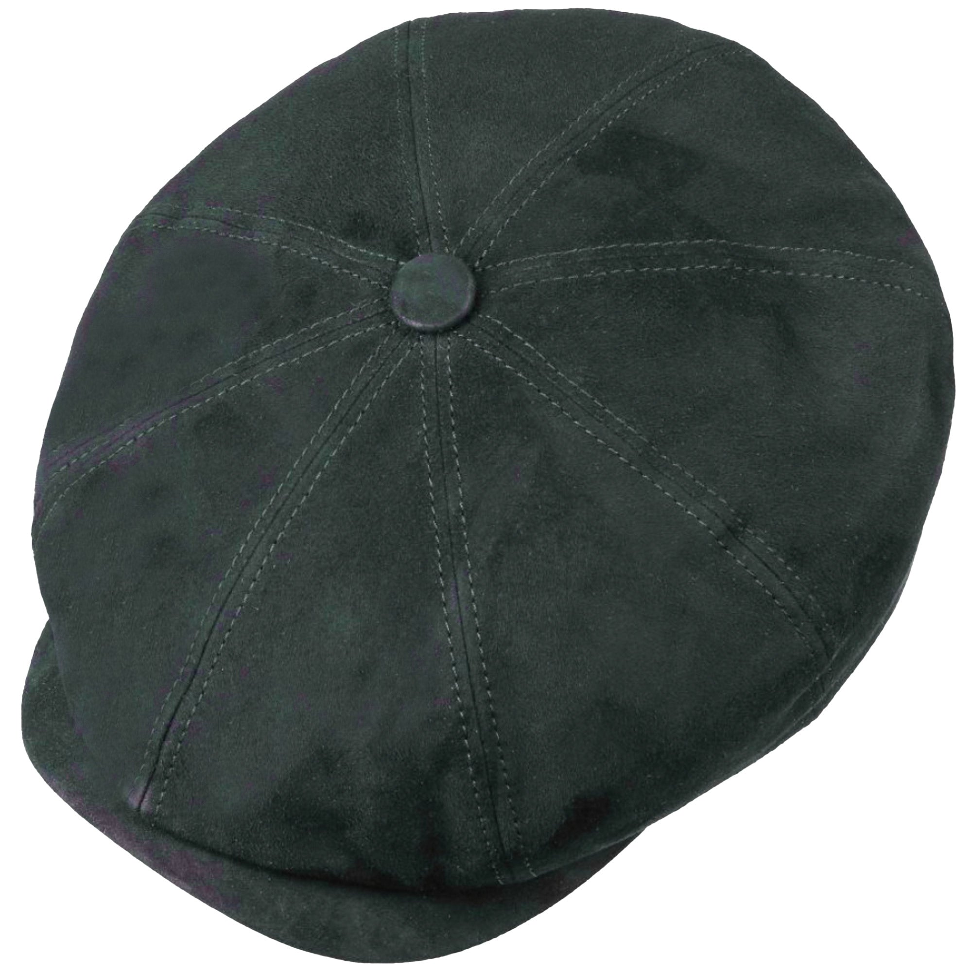 Stetson Hats Goat Suede Flat Cap - Green