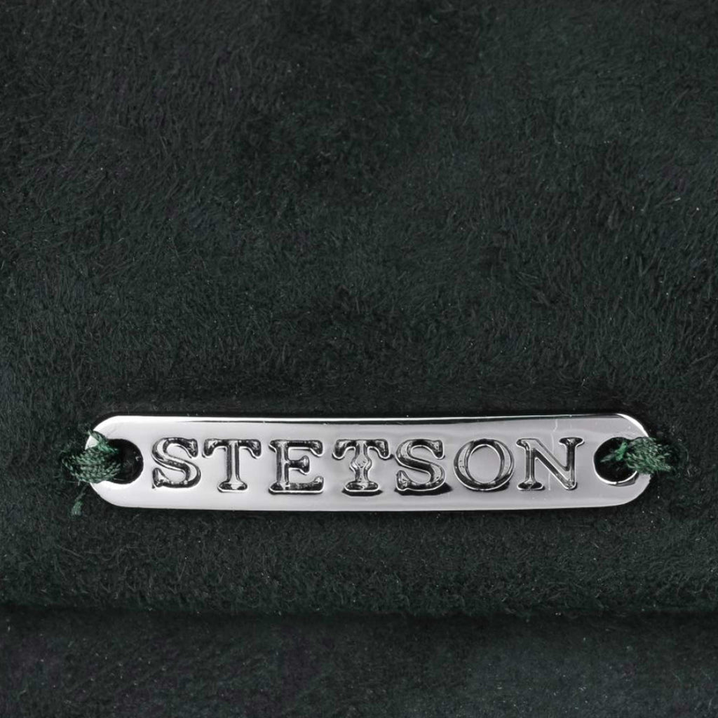 Stetson Hats Goat Suede Flat Cap - Green